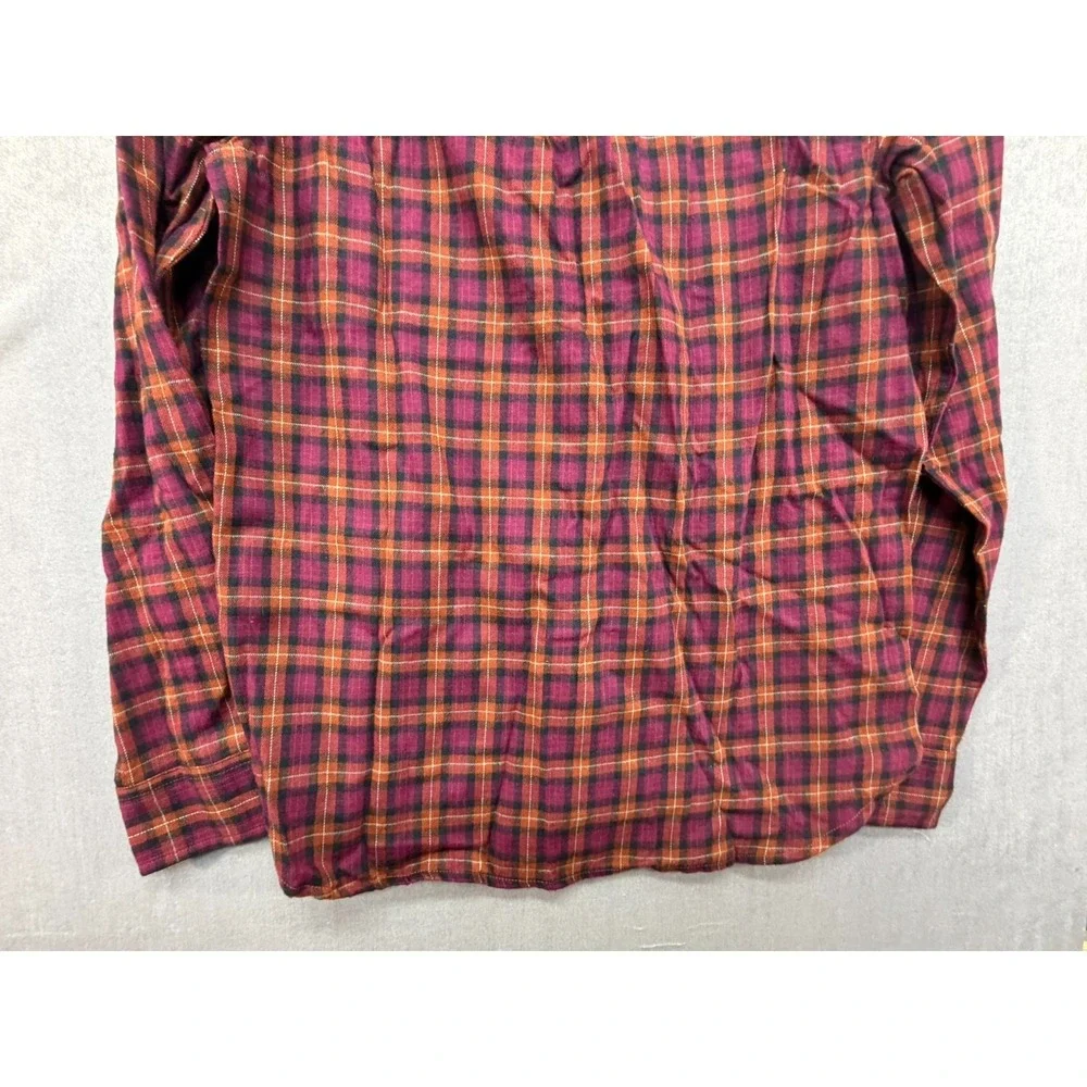 New The North Face Men Arroyo Flannel Shirt Red Black Size Small Plaid